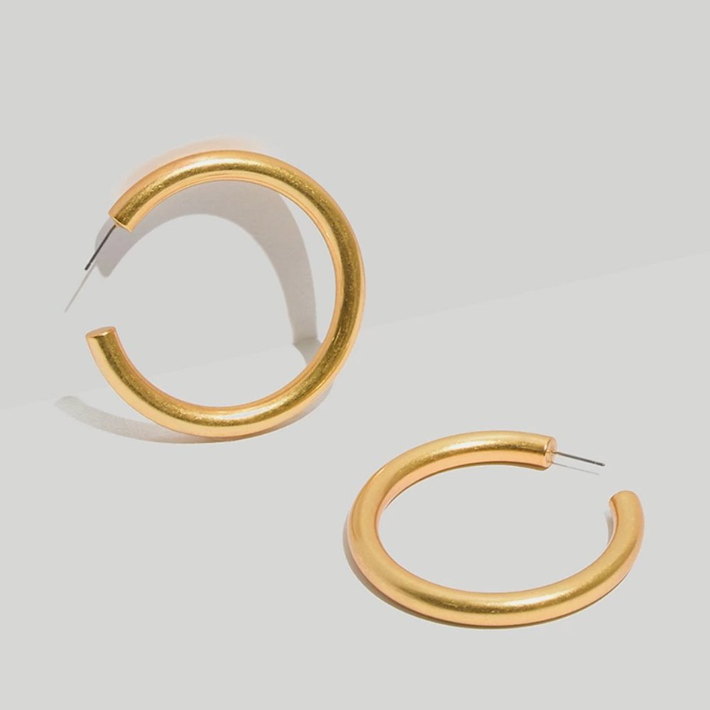 Madewell Chunky Oversized Hoop Earrings